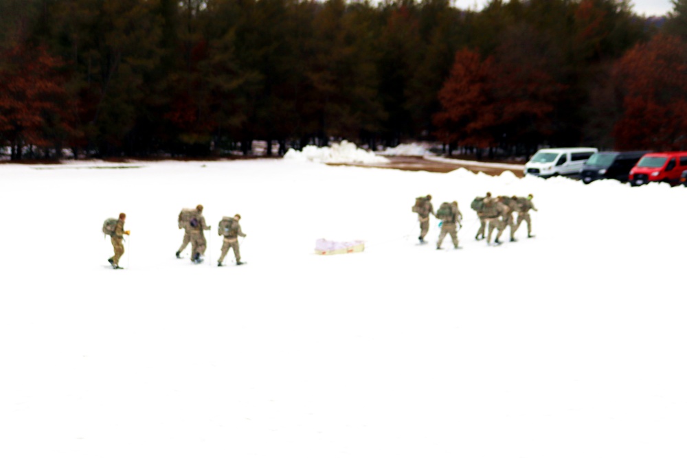 Airmen train in cold-weather operations, tactics, skills at Fort McCoy