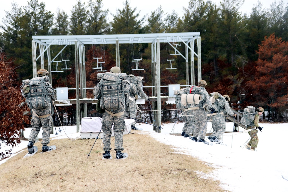 Airmen train in cold-weather operations, tactics, skills at Fort McCoy