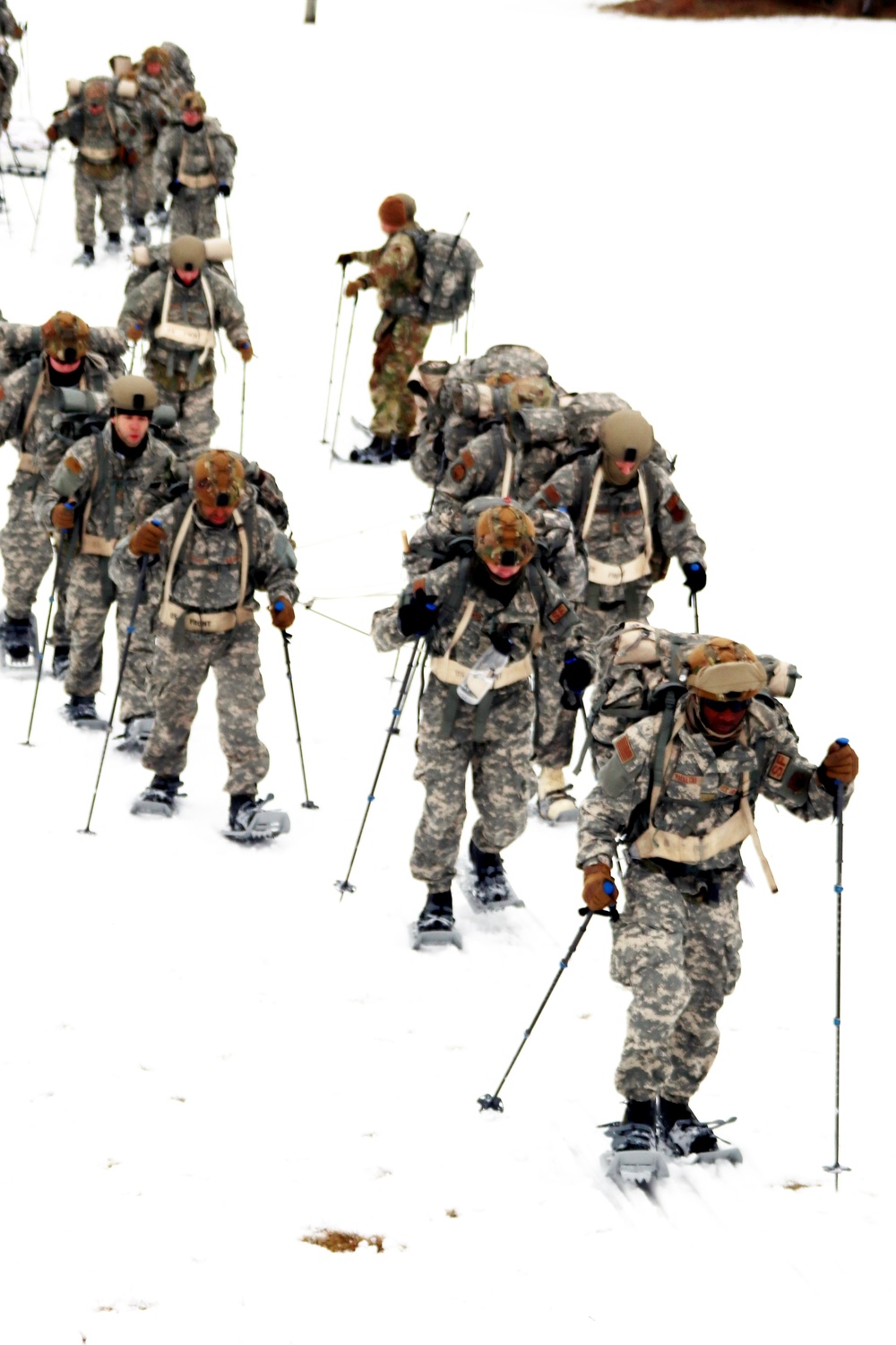 Airmen train in cold-weather operations, tactics, skills at Fort McCoy