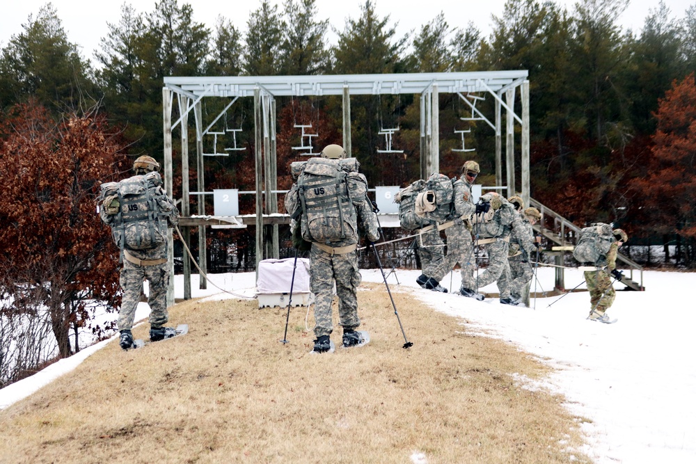 Airmen train in cold-weather operations, tactics, skills at Fort McCoy