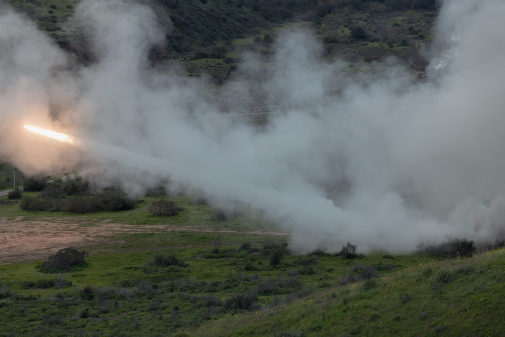 5th Bn., 11th Marines fires HIMARS