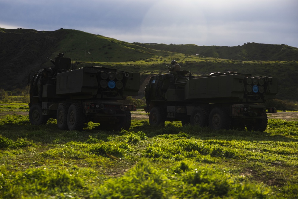 5th Bn., 11th Marines fires HIMARS