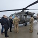 Latvian Minister of Defence tours FOS Lielvarde