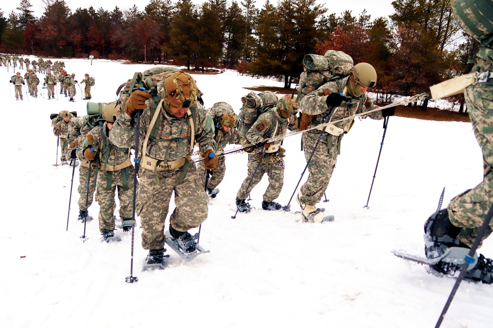 Airmen train in cold-weather operations, tactics, skills at Fort McCoy