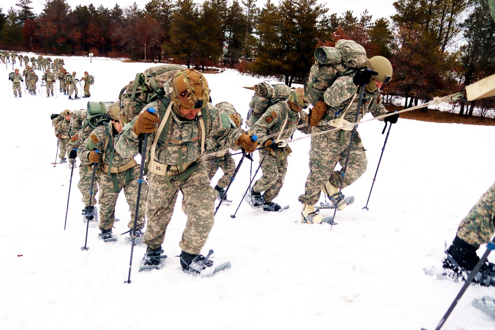 Airmen train in cold-weather operations, tactics, skills at Fort McCoy