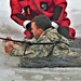 Airmen jump in icy Fort McCoy lake for January cold-water immersion training