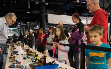 12th Annual Brick by Brick: LEGO Shipbuilding event at the Hampton Roads Naval Museum