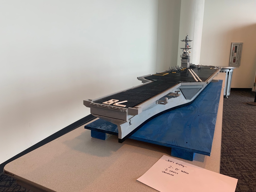 LEGO ship models on display at Naval Museum's 12th Annual Brick by Brick: LEGO Shipbuilding event