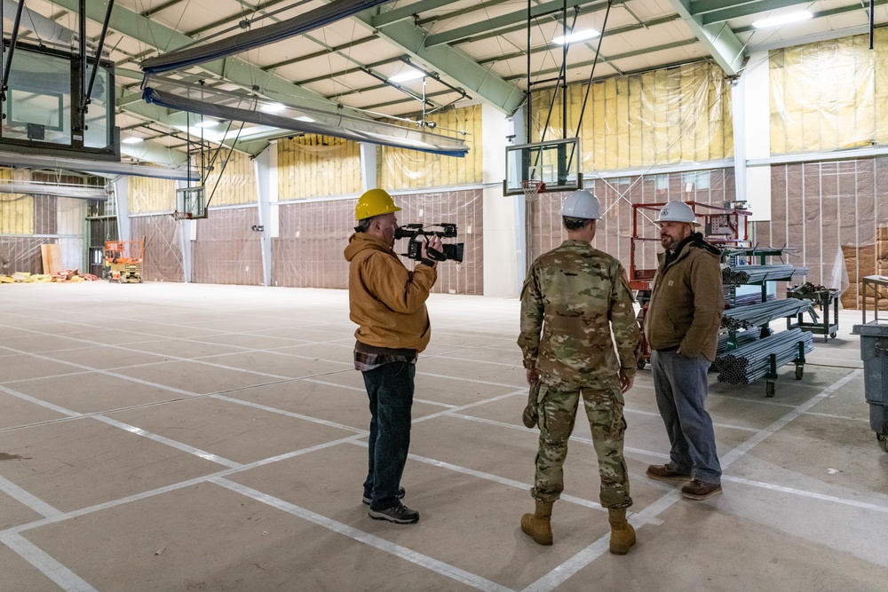 Behind the Triad at Fort McCoy's Fitness Centers