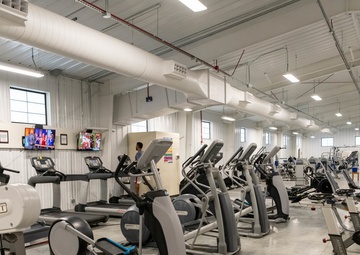 Behind the Triad at Fort McCoy's Fitness Centers