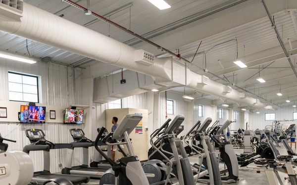 Behind the Triad at Fort McCoy's Fitness Centers