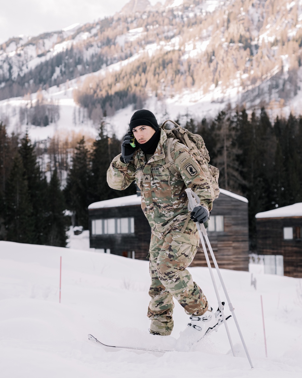 173rd Airborne Brigade Conducts Alpine Ski Training with the Italian Army