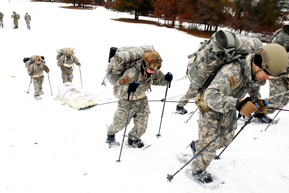 Airmen train in cold-weather operations, tactics, skills at Fort McCoy