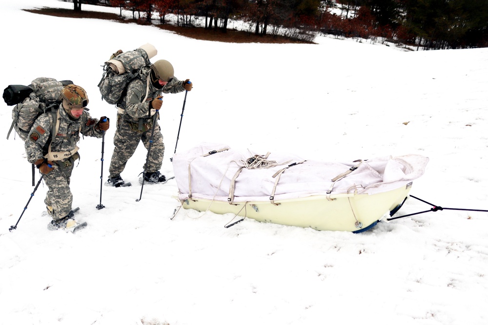 Airmen train in cold-weather operations, tactics, skills at Fort McCoy