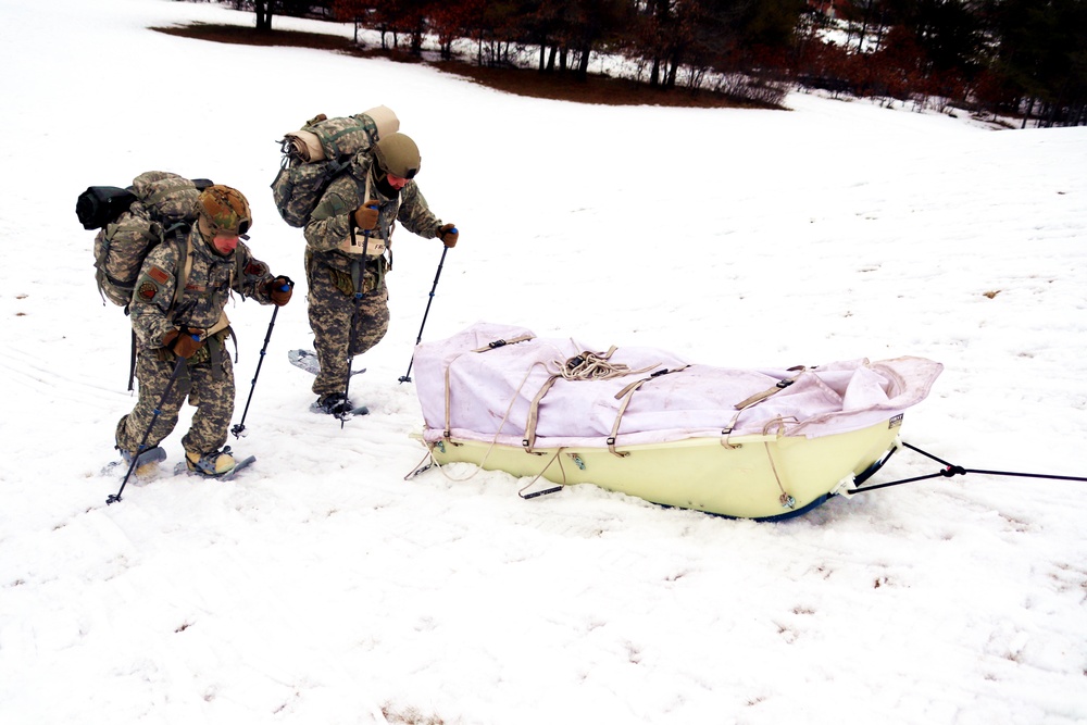 Airmen train in cold-weather operations, tactics, skills at Fort McCoy