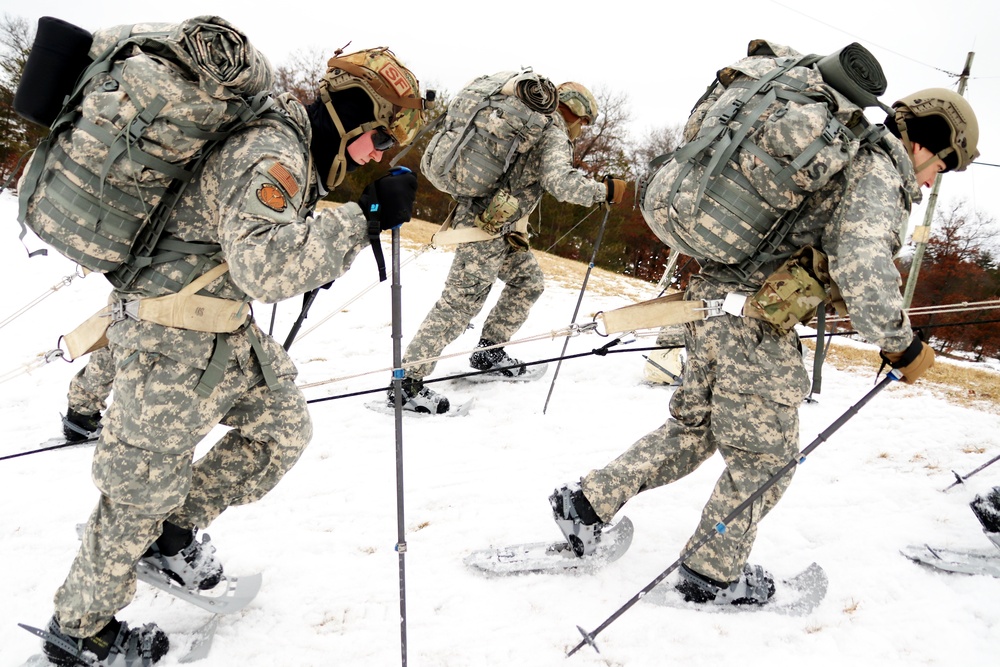 Airmen train in cold-weather operations, tactics, skills at Fort McCoy