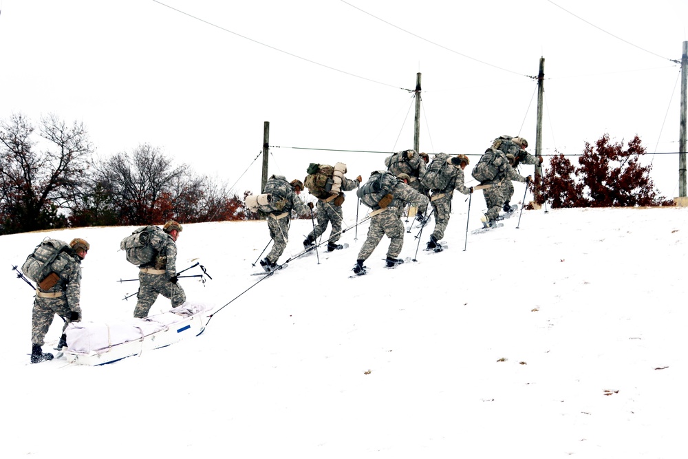 Airmen train in cold-weather operations, tactics, skills at Fort McCoy