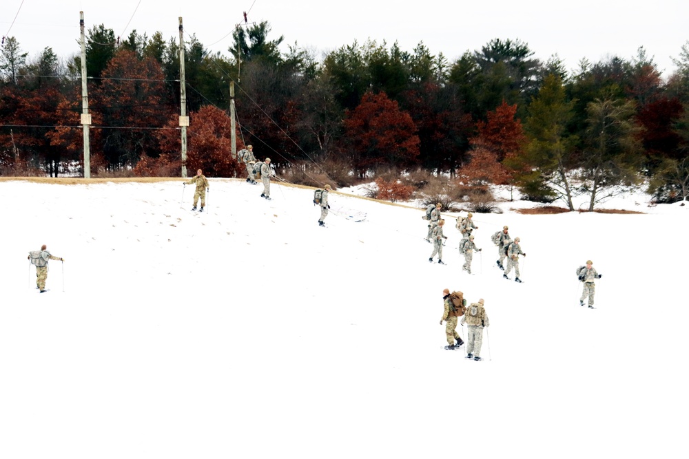 Airmen train in cold-weather operations, tactics, skills at Fort McCoy