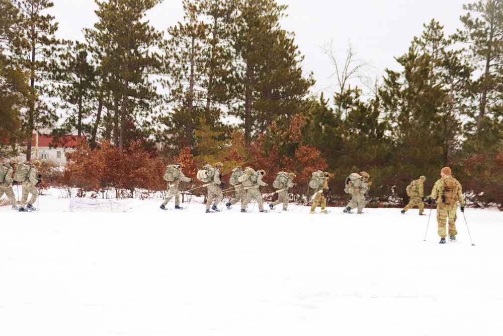 Airmen train in cold-weather operations, tactics, skills at Fort McCoy