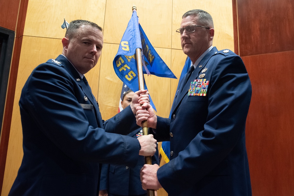 Utah Air National Guard 151st Security Forces Squadron Assumption of Command