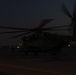 HMH-464 Marines fire into the night