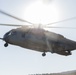 Marines with HMH-464 fly through the Rocky Mountains