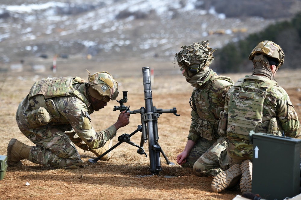 Exercise Thunder Mortar Gunnery