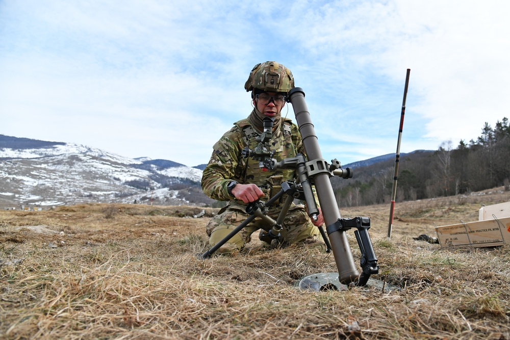 Exercise Thunder Mortar Gunnery