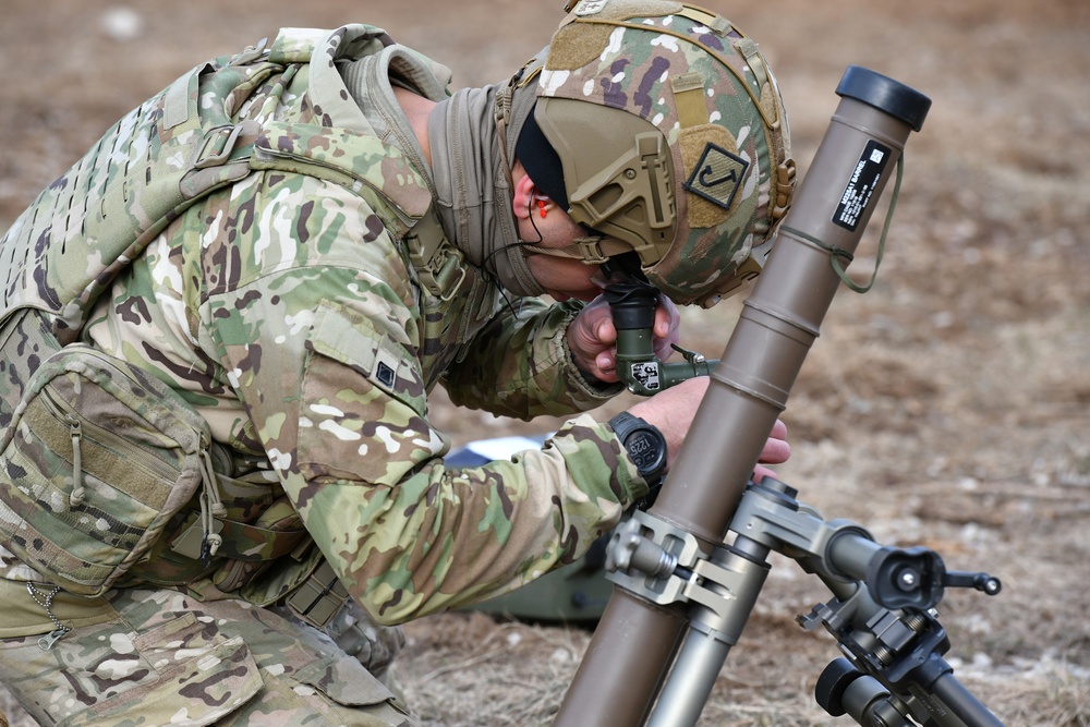 Exercise Thunder Mortar Gunnery