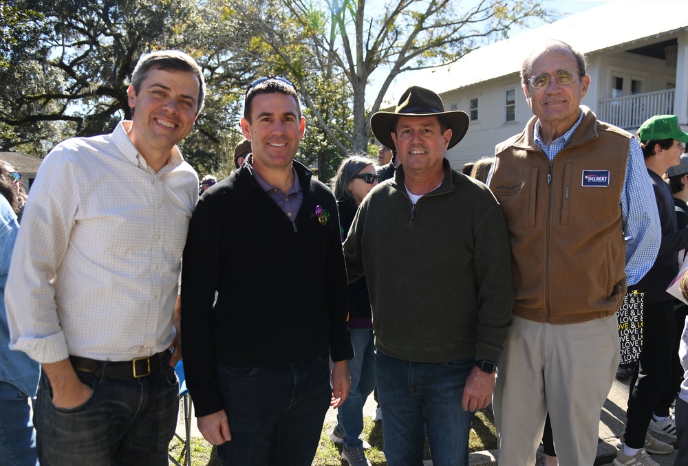 Keesler participates in Mardi Gras festivities