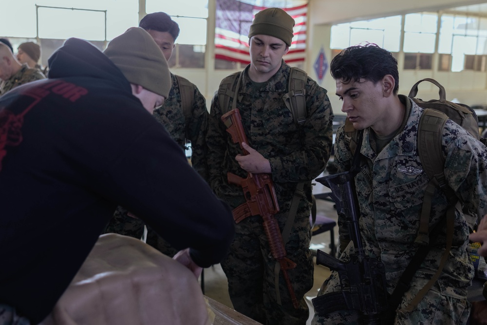 Division Marines, sailors train to provide casualty care