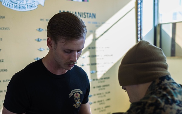 Division Marines, sailors train to provide casualty care