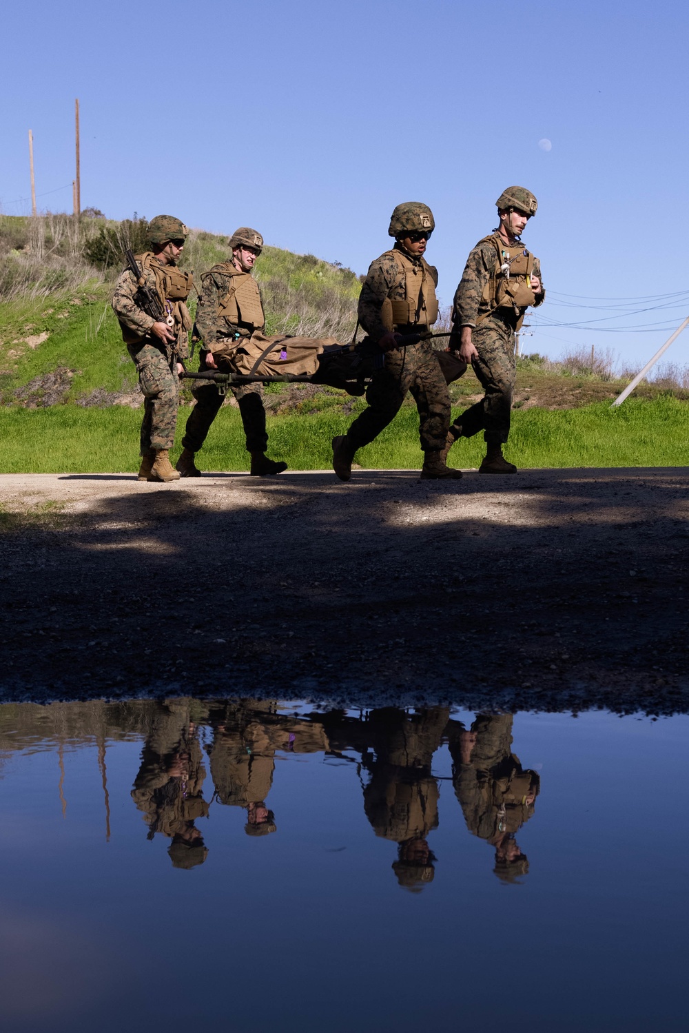 Division Marines, sailors train to provide casualty care