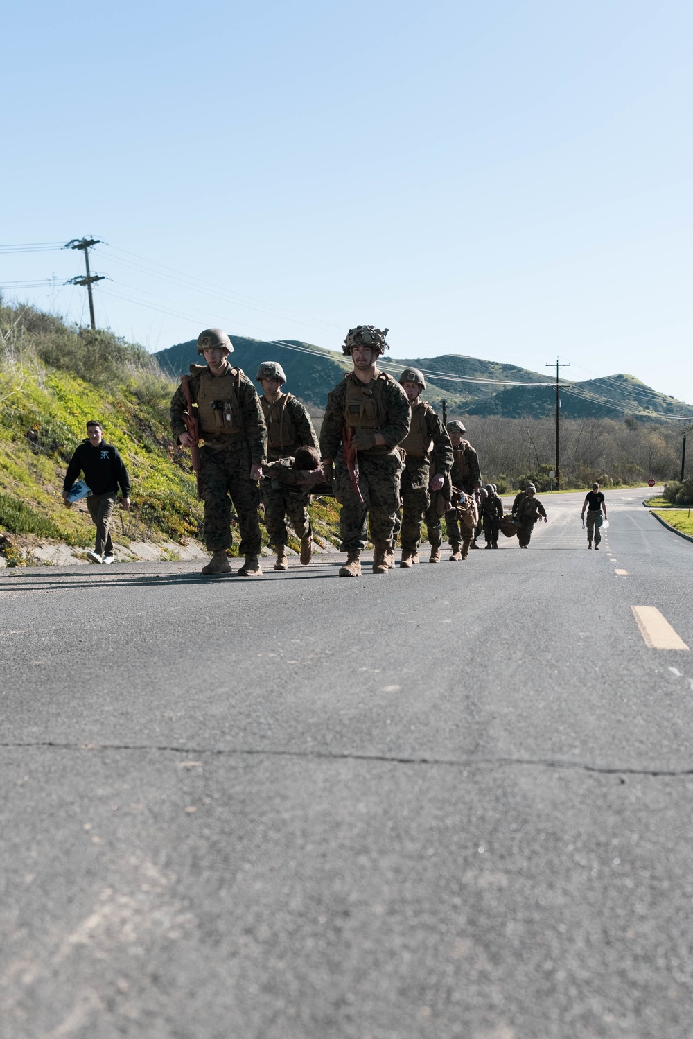 Division Marines, sailors train to provide casualty care