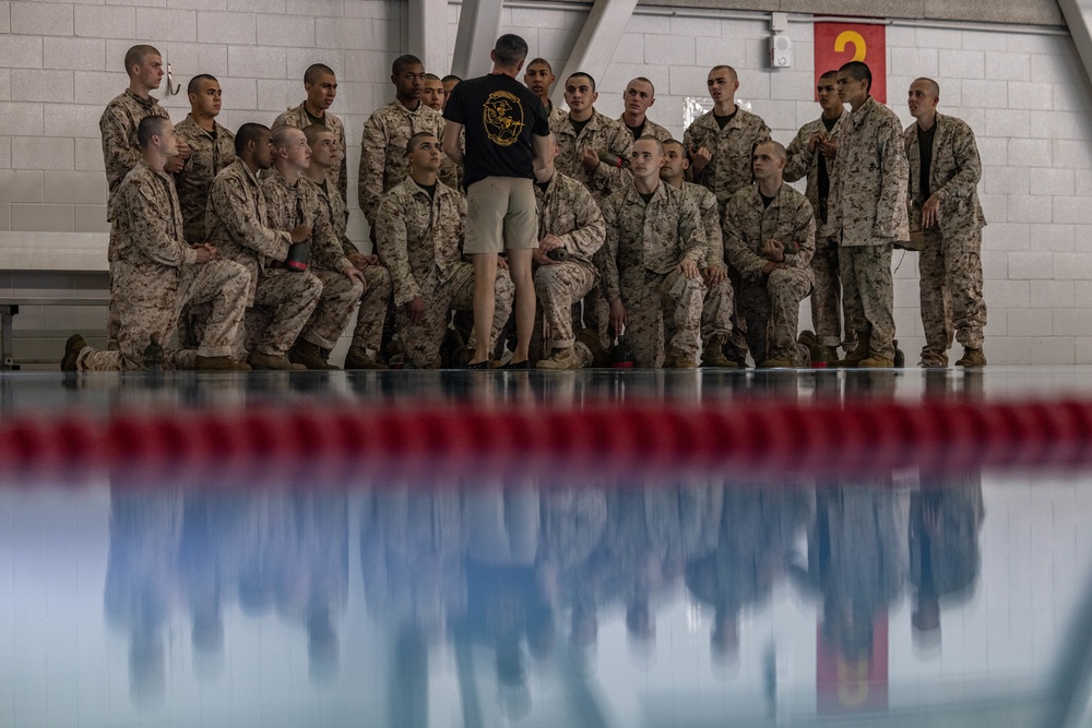 Alpha Company Swim Qualification