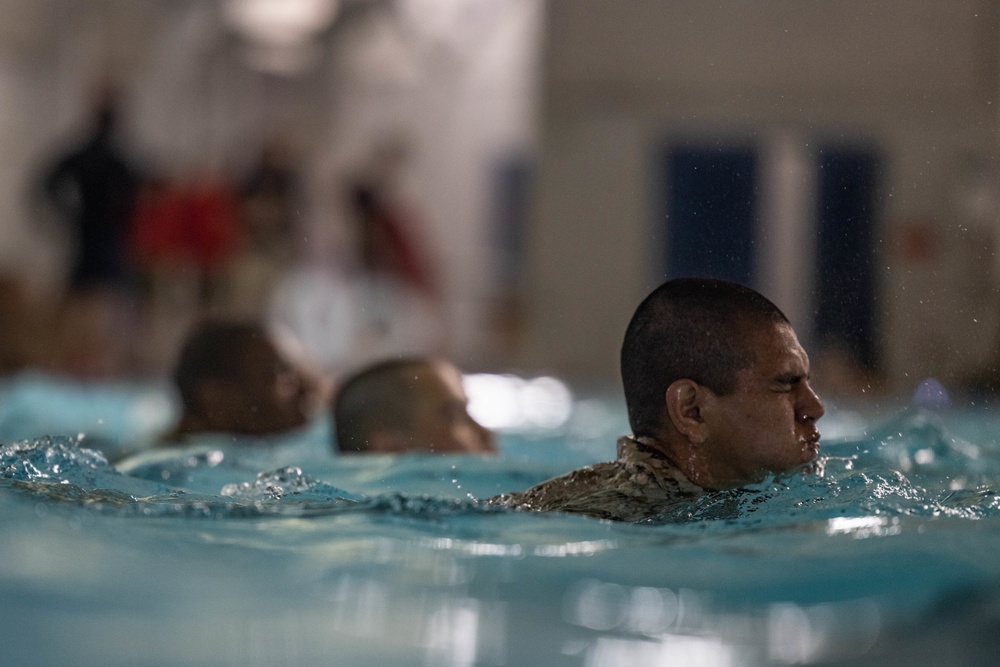 Alpha Company Swim Qualification