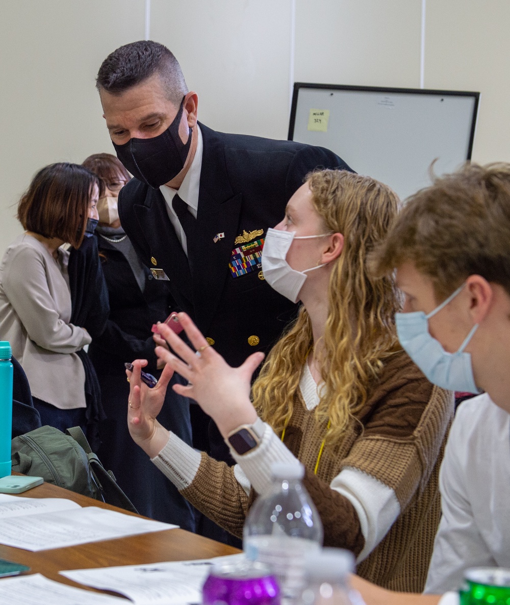 CFAY DoDEA Schools Hold Youth Exchange