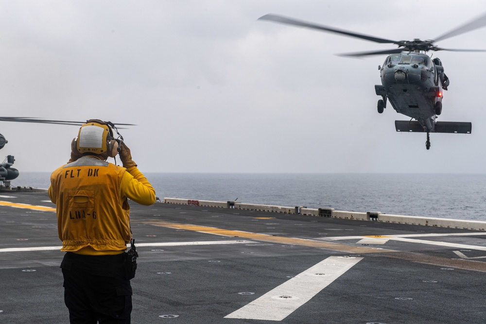 USS America Conducts Flight Operations