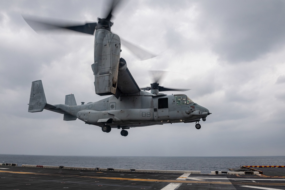 USS America Conducts Flight Operations