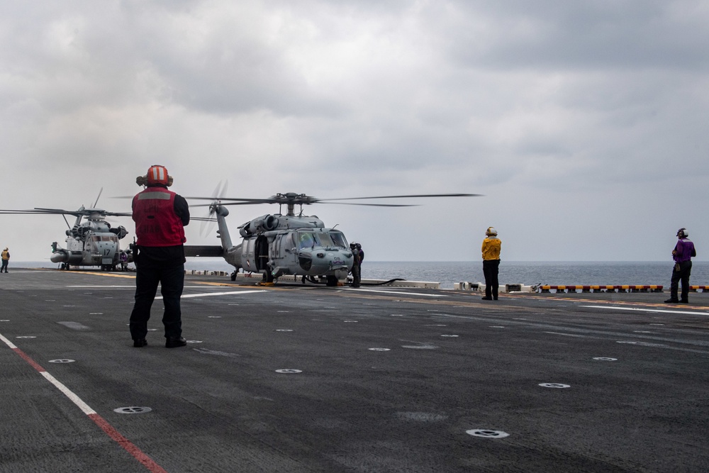 USS America Conducts Flight Operations