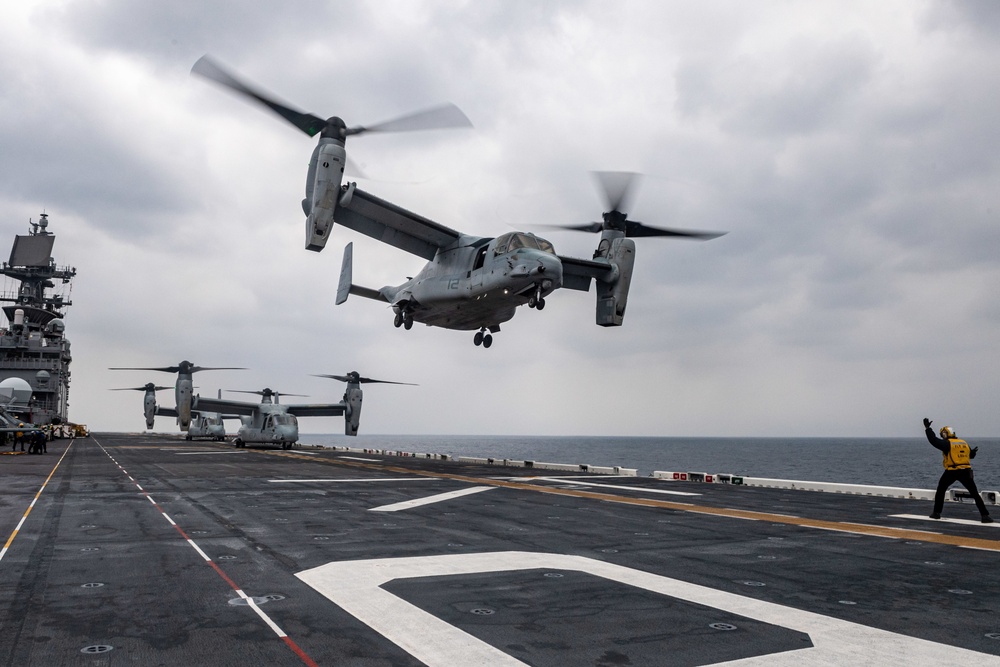 USS America Conducts Flight Operations