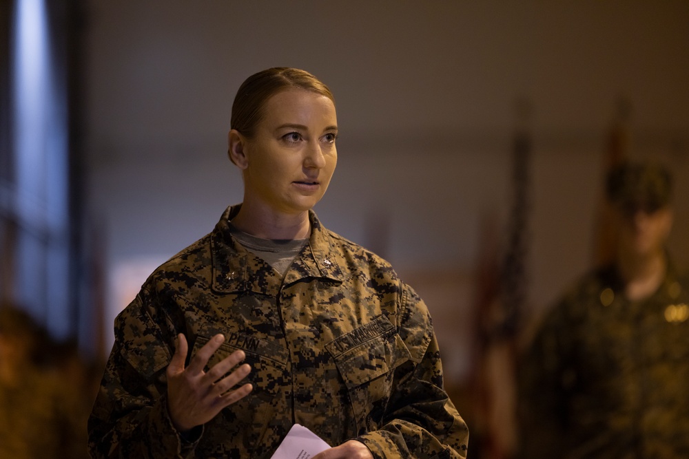 LT. COL. NICOLE PENN ASSUMES COMMAND OF MWSS-172
