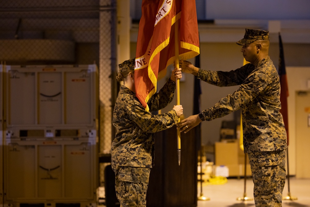 LT. COL. NICOLE PENN ASSUMES COMMAND OF MWSS-172
