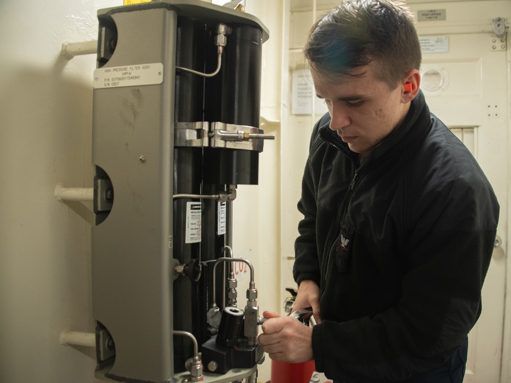 USS America (LHA 6) Conducts Daily Operations