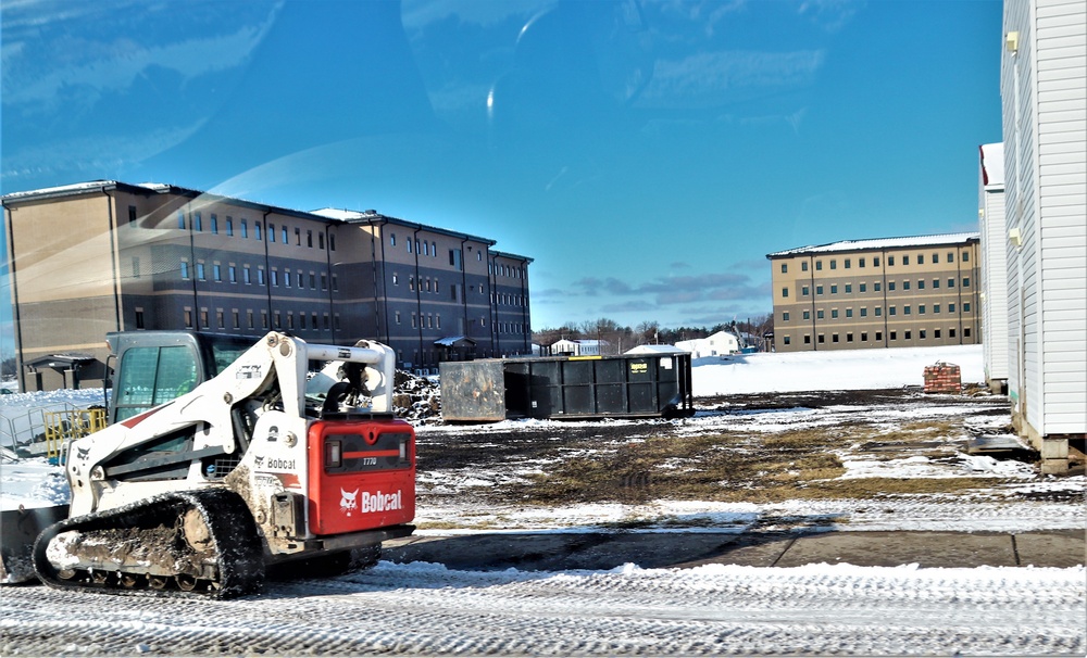 Contractors prepare to move buildings at Fort McCoy