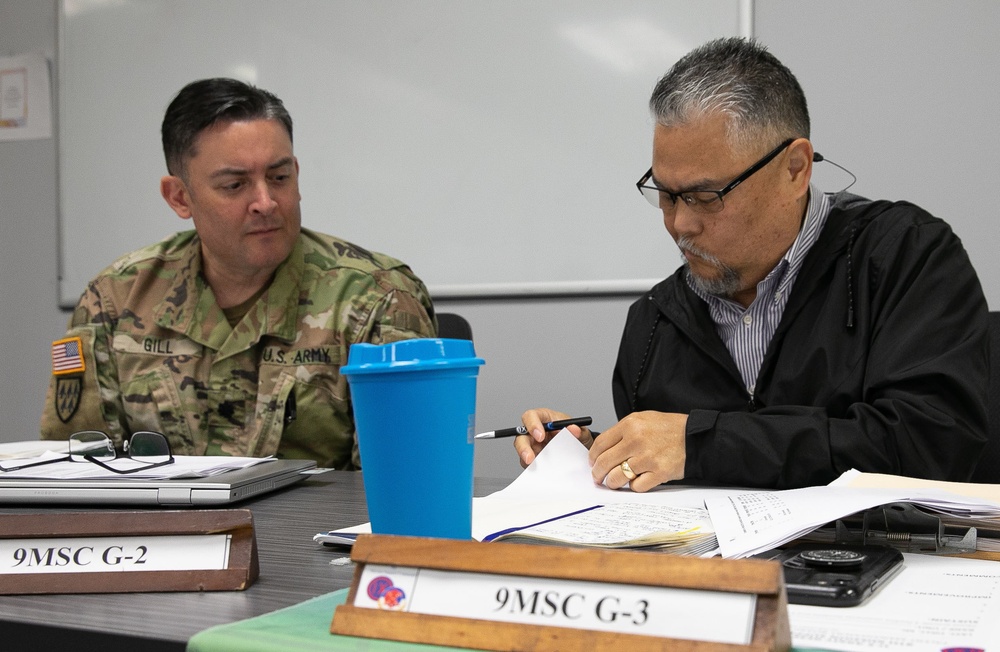 9th Mission Support Commands first ever Talent Management Board