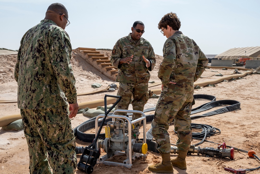 USTRANSCOM Commander visits Prince Sultan Air Base