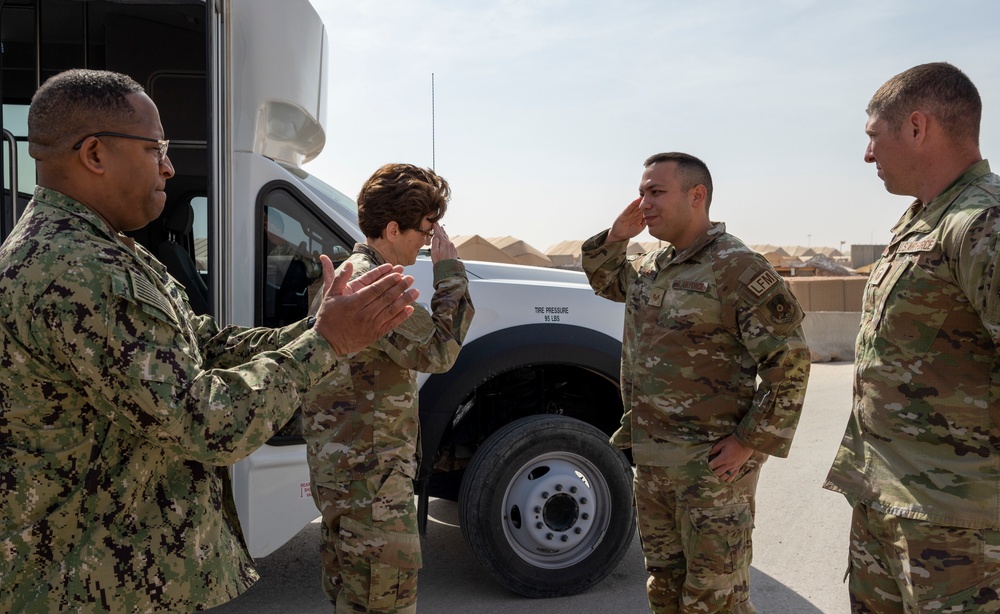 USTRANSCOM Commander visits Prince Sultan Air Base