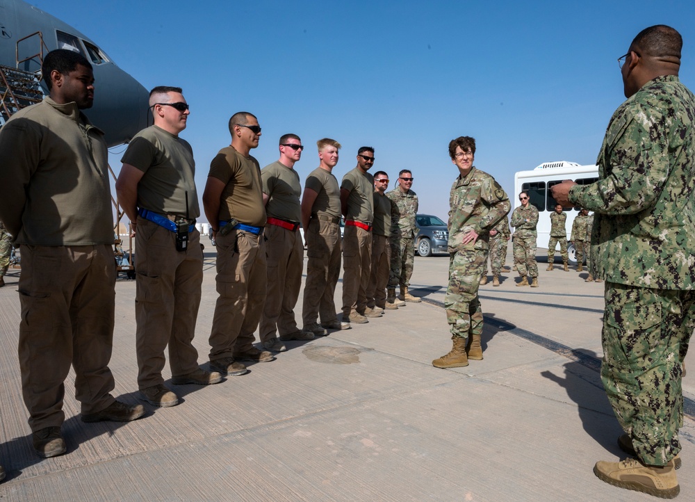 USTRANSCOM Commander visits Prince Sultan Air Base