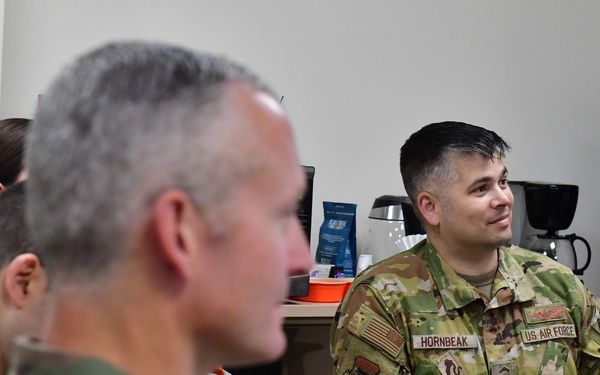 Red Tail Connection - Leadership Visits Inspector General's office